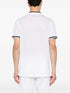 zip-up cotton polo shirt